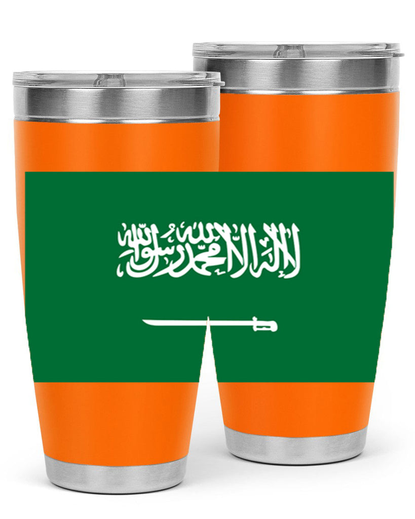 Saudi Arabia 46#- world flags- Tumbler