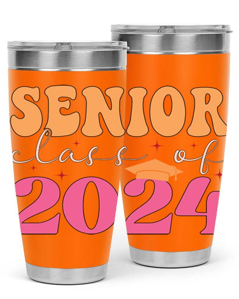 Senior class of 2024 17#- 12th grade- Tumbler