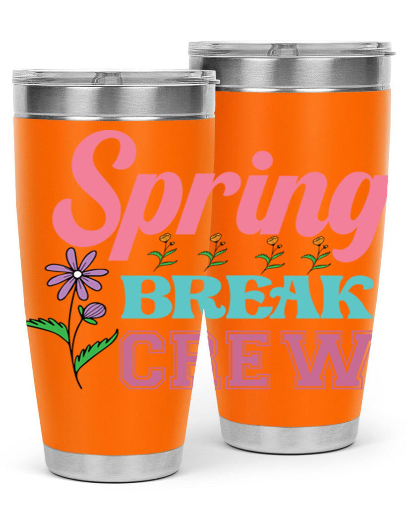 Spring Break Crew  484#- spring- Tumbler