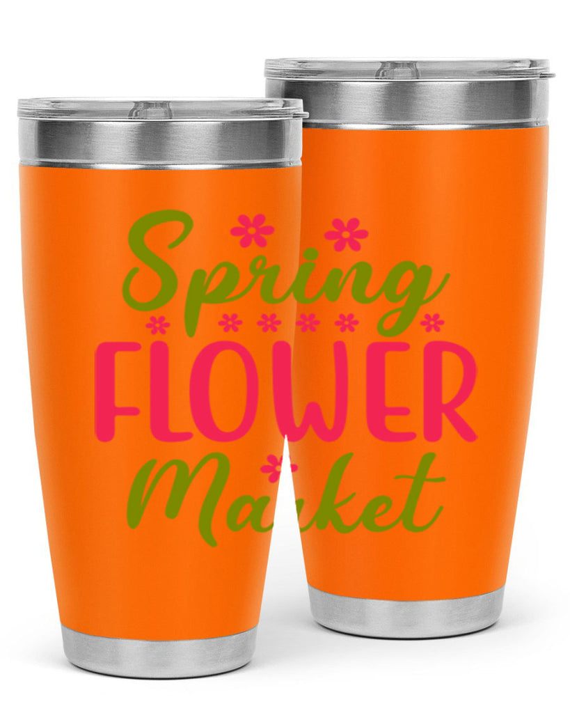 Spring Flower Market 423#- spring- Tumbler