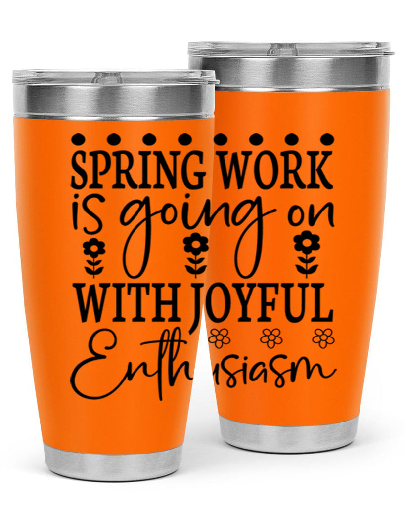 Spring work is going on 521#- spring- Tumbler