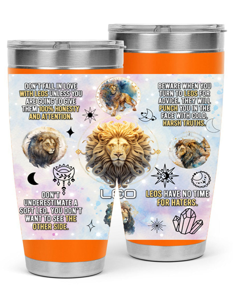 StraightLeo 473#- zodiac- Tumbler