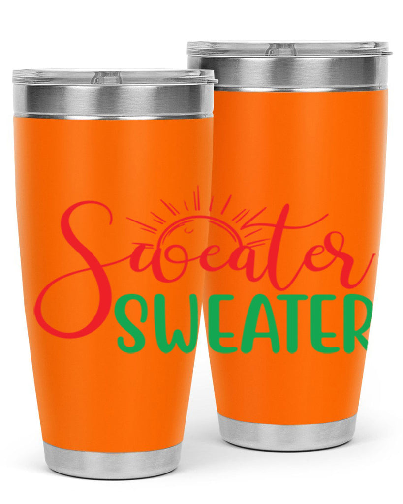 Sweater Weather 583#- fall- Tumbler
