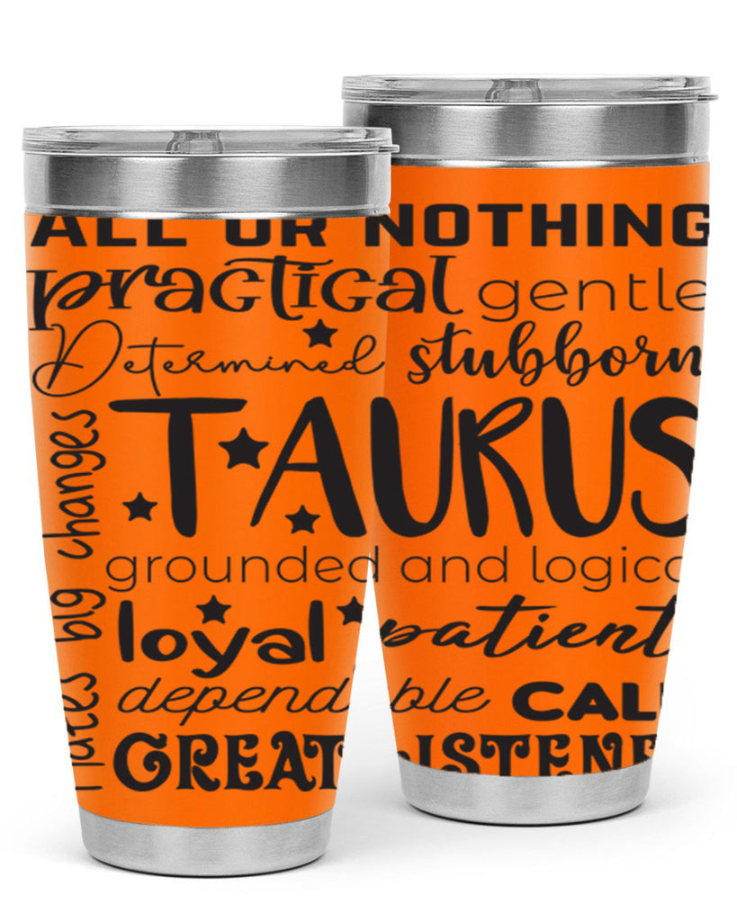 Taurus 573#- zodiac- Tumbler