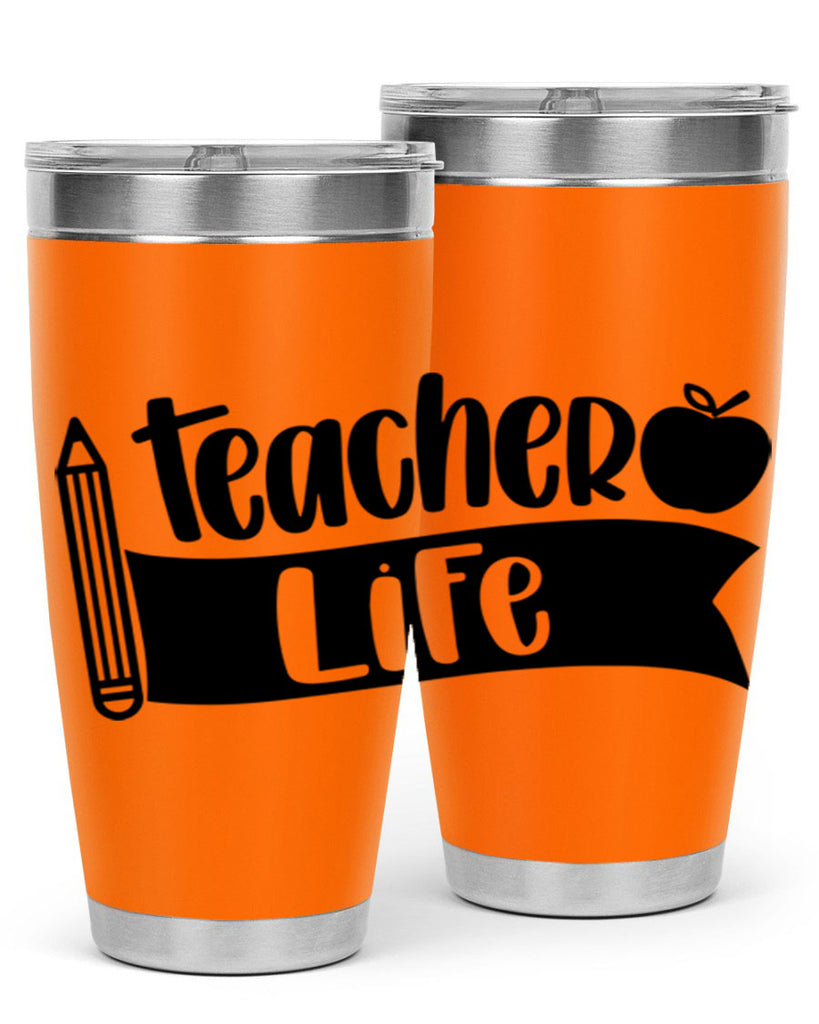 Teacher Life Style 52#- teacher- tumbler