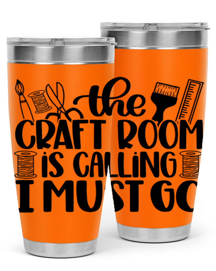 The Craft Room Is Calling 6#- crafting- Tumbler