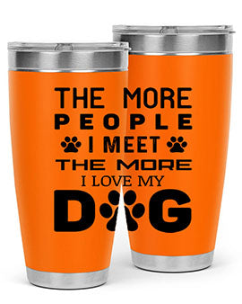 The More People Style 2#- dog- Tumbler