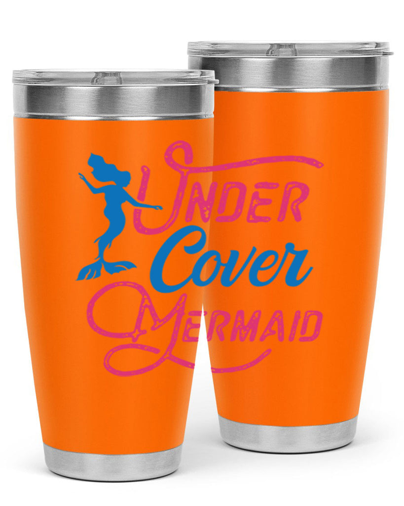 Under Cover Mermaid 640#- mermaid- Tumbler