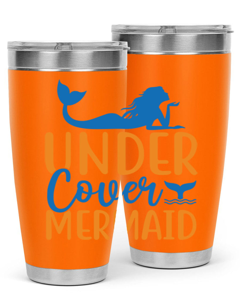 Under Cover Mermaid 644#- mermaid- Tumbler