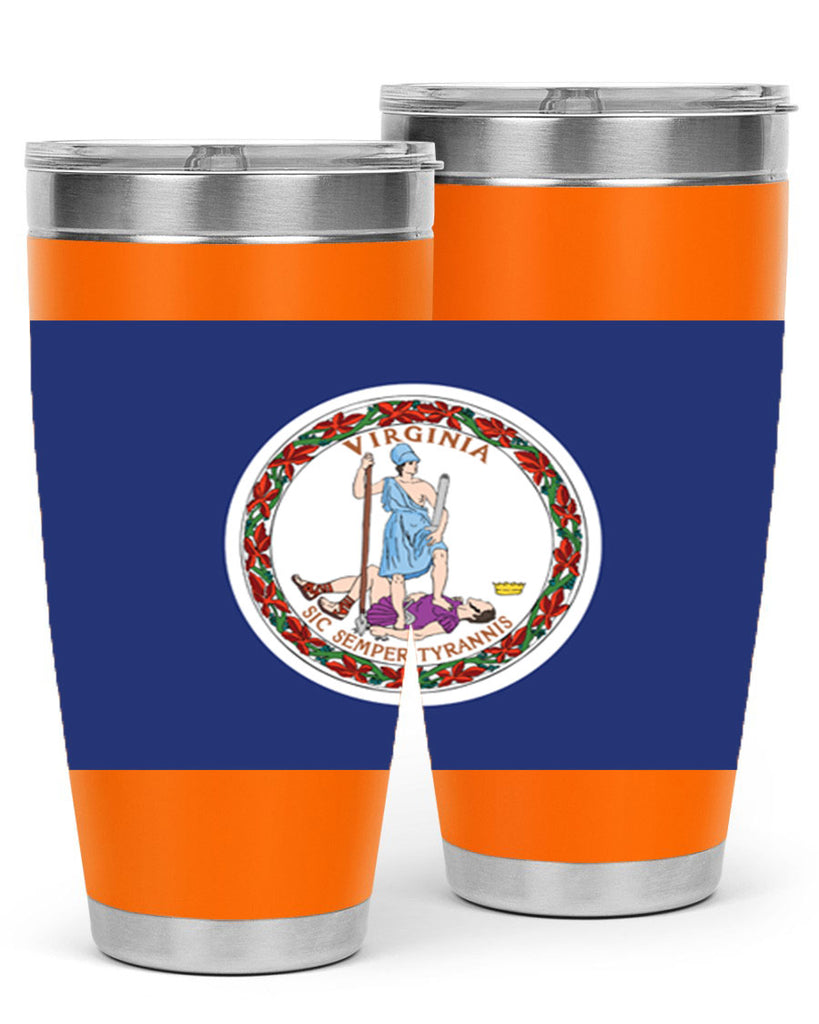 Virginia 6#- Us Flags- Tumbler