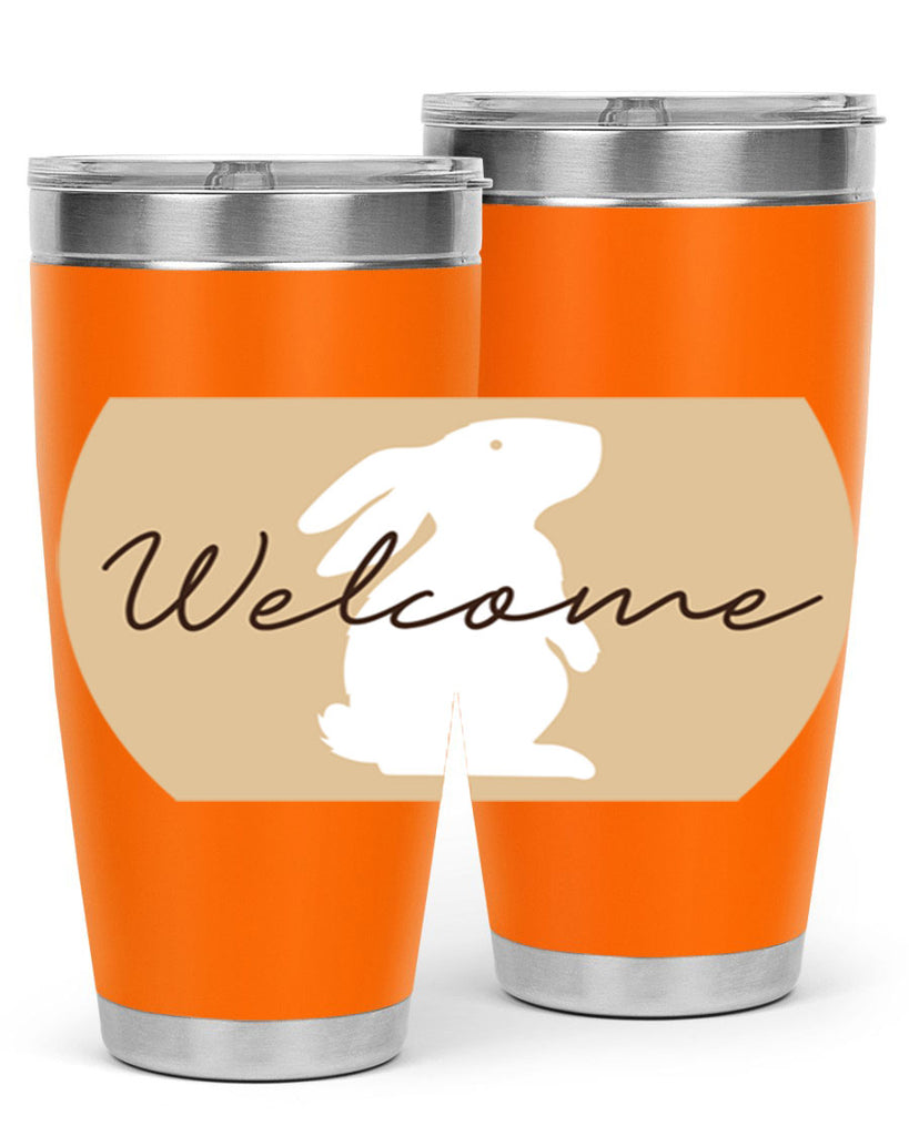 Welcome Bunny569#- spring- Tumbler