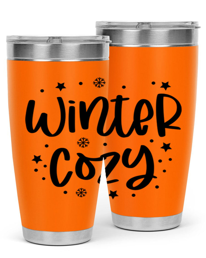 Winter Cozy498#- winter- Tumbler