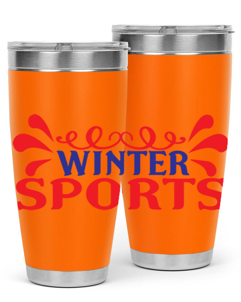 Winter Sports 564#- winter- Tumbler