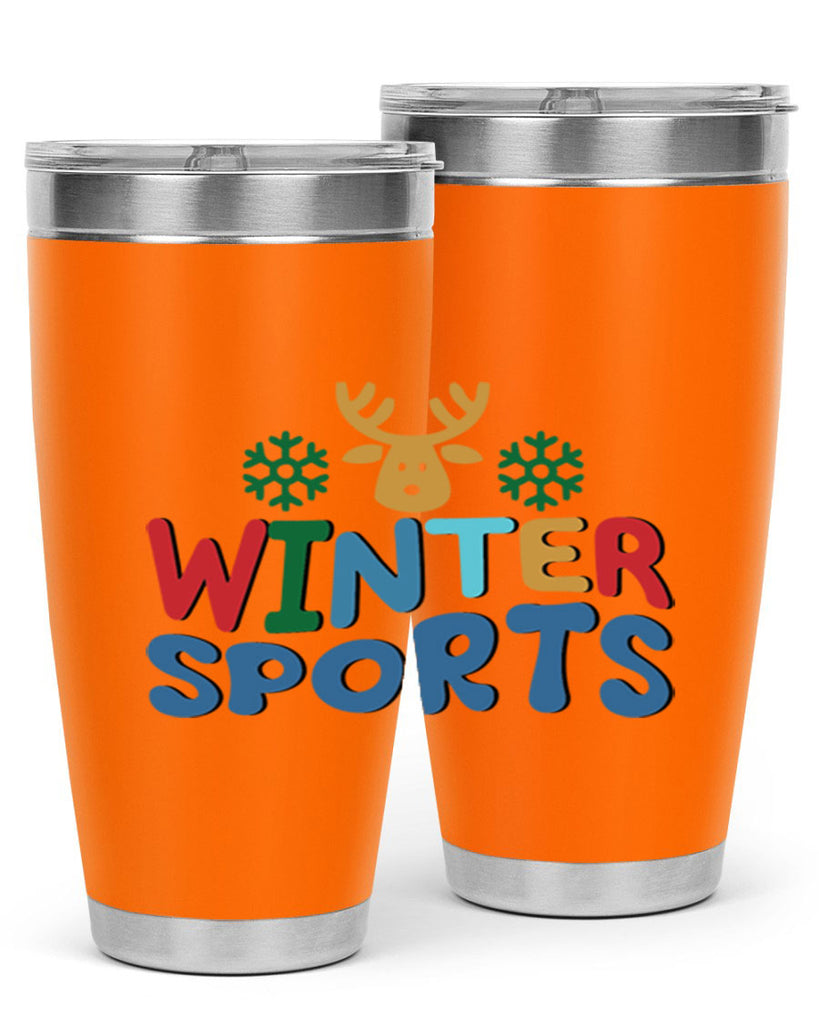 Winter Sports 565#- winter- Tumbler