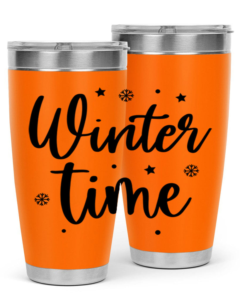 Winter Time 525#- winter- Tumbler