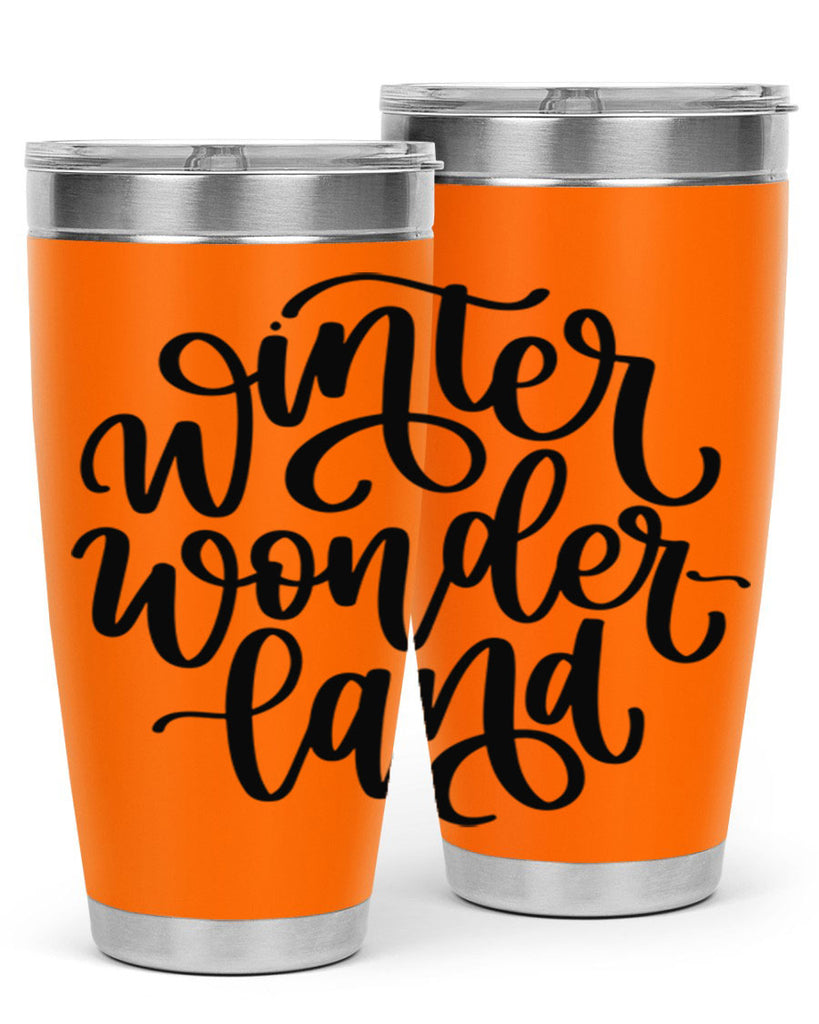 Winter Wonderland347#- winter- Tumbler