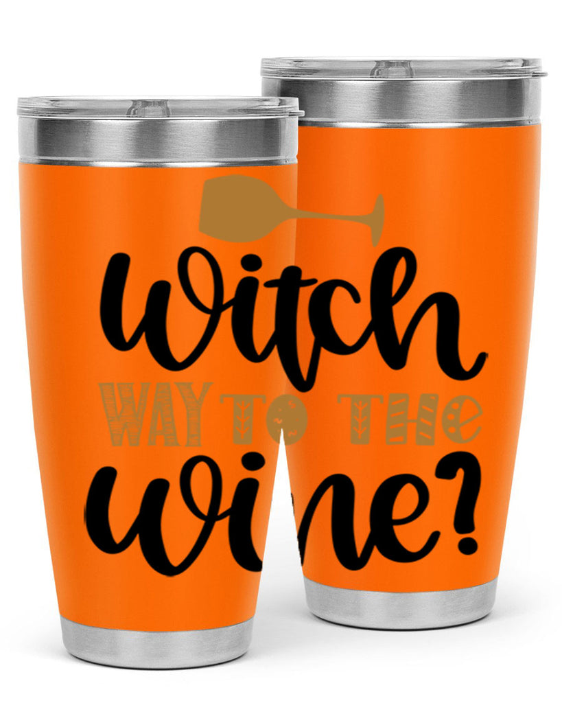 Witch Way to the Wine 651#- fall- Tumbler