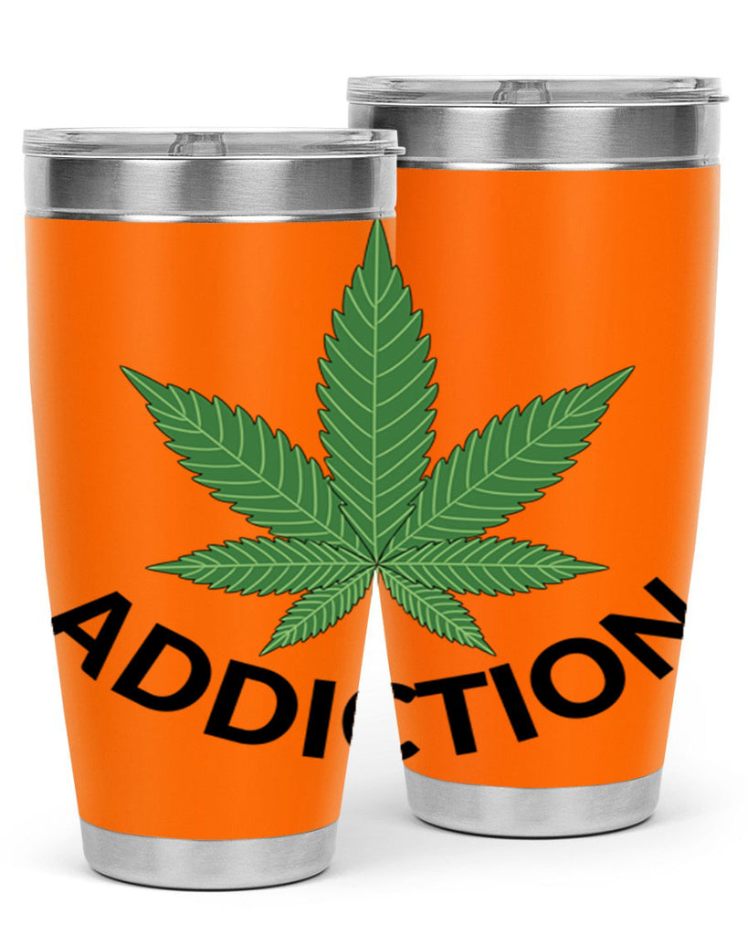 addiction cannabis 8#- marijuana- Tumbler