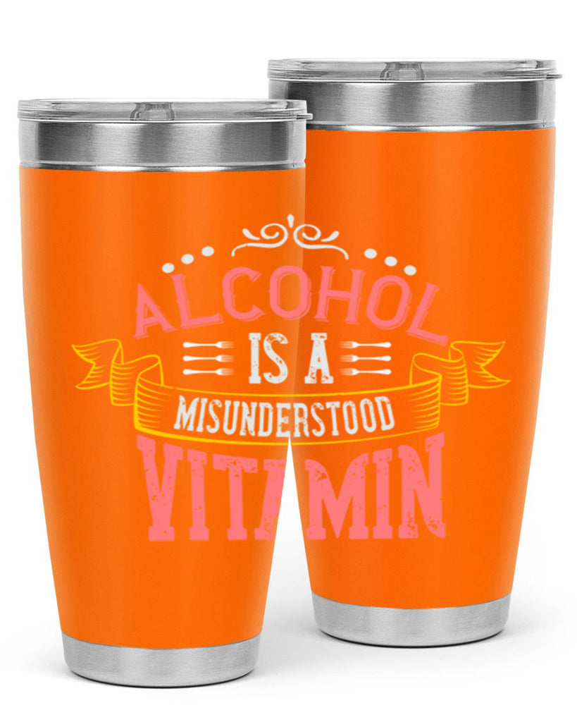 alcohol is a misunderstood vitamin 50#- cooking- Tumbler