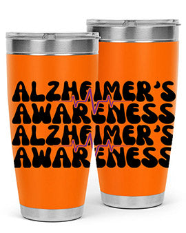 alzheimer s awareness 5#- alzheimers- Tumbler