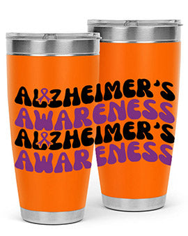 alzheimers awareness 114#- alzheimers- Tumbler