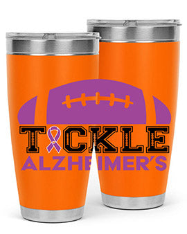 alzheimers awareness style 110#- alzheimers- Tumbler