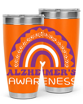 alzheimers awareness style 46#- alzheimers- Tumbler