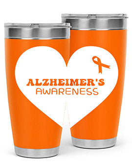 alzheimers awareness style 60#- alzheimers- Tumbler