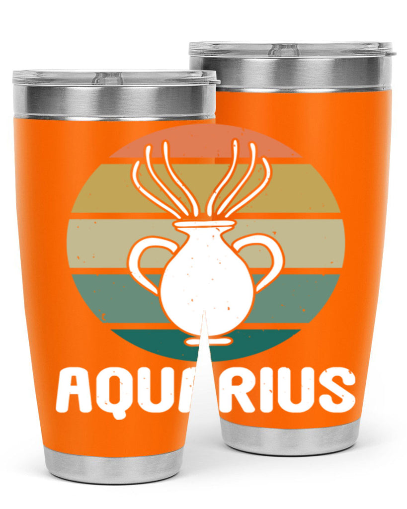 aquarius 78#- zodiac- Tumbler