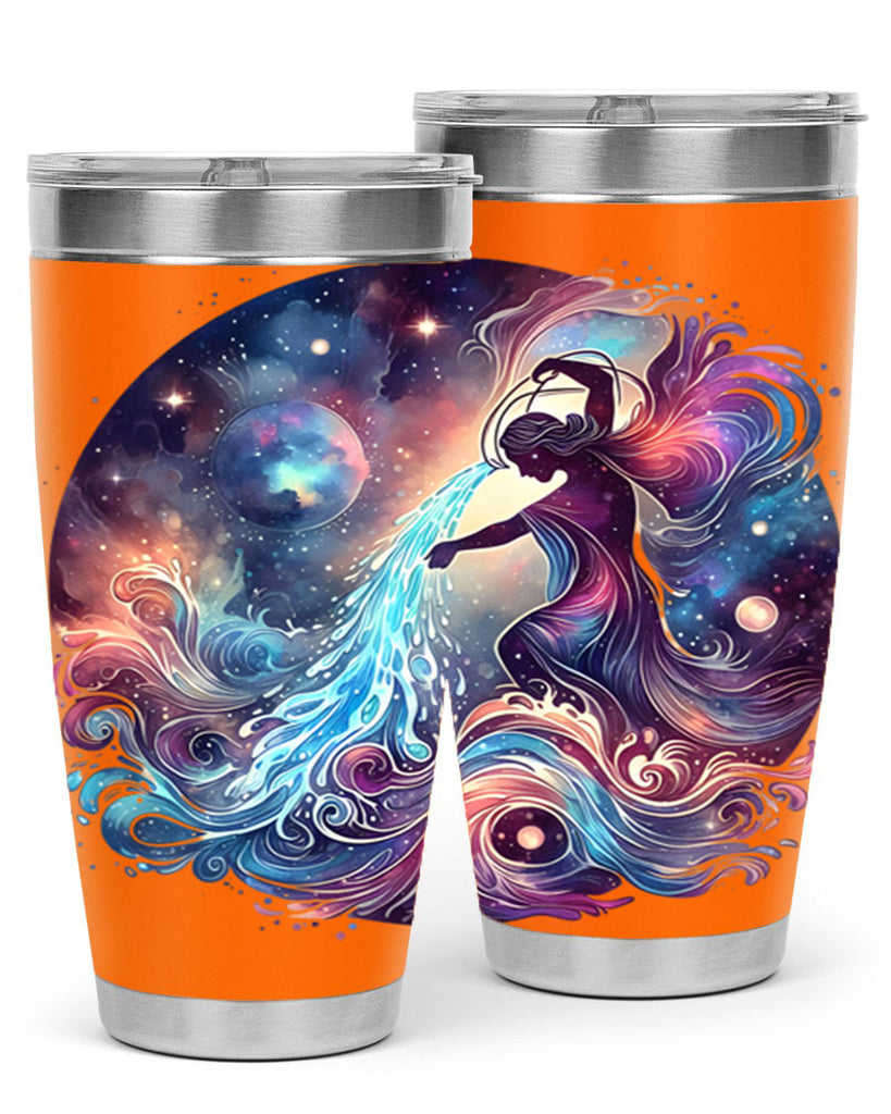 aquarius 79#- zodiac- Tumbler