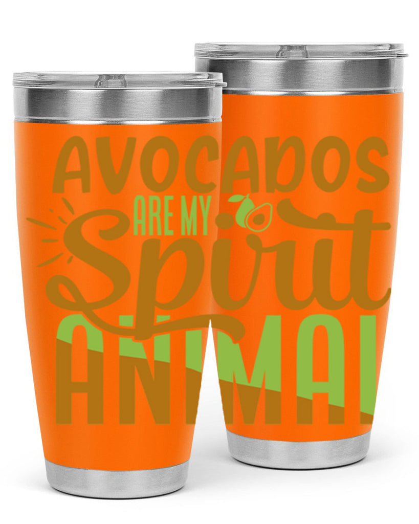 avocados are my spirit animal 9#- avocado- Tumbler