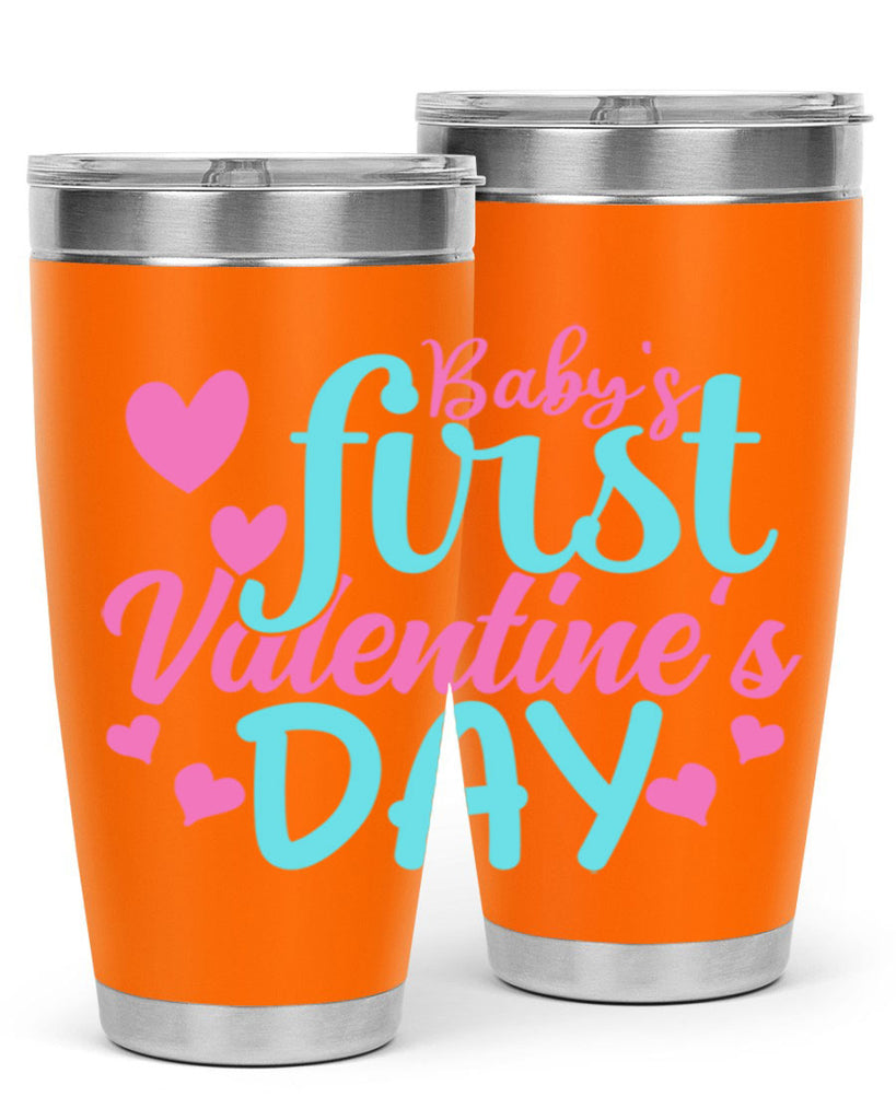 babys first valentines day Style 281#- baby- tumbler