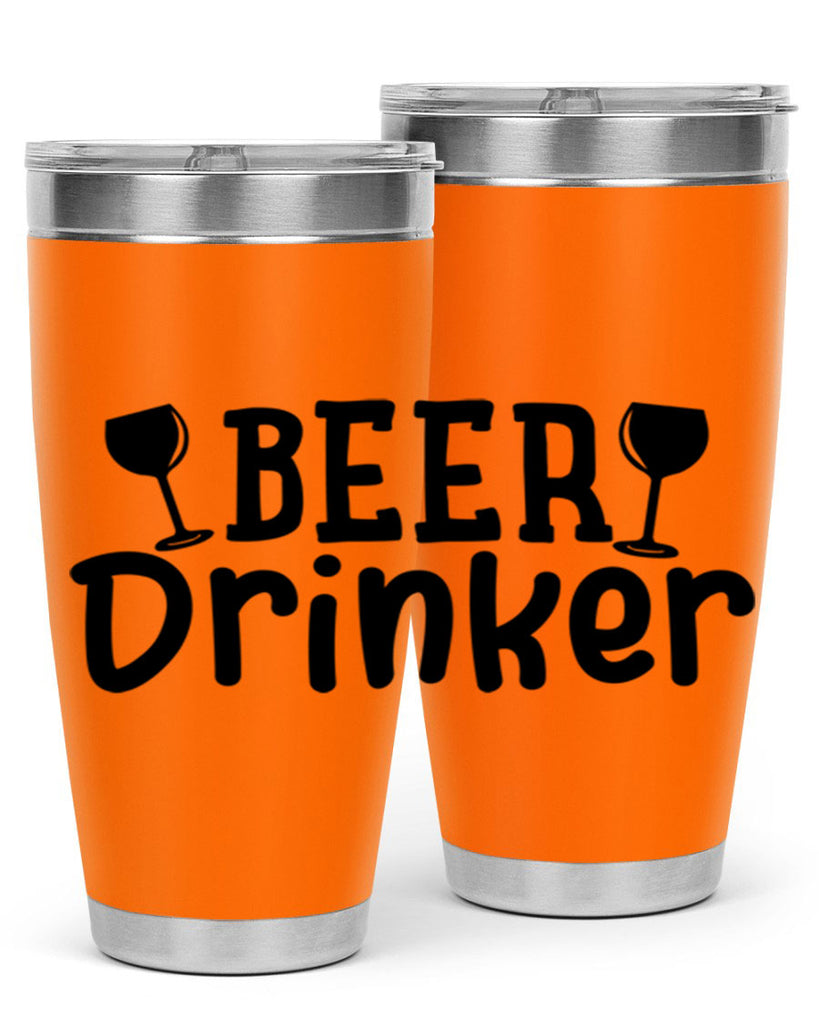 beer drinker 133#- beer- Tumbler