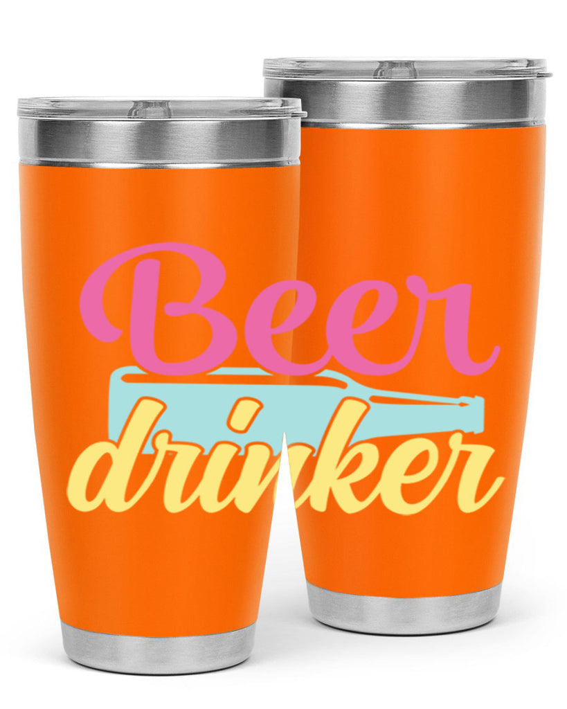 beer drinker 134#- beer- Tumbler