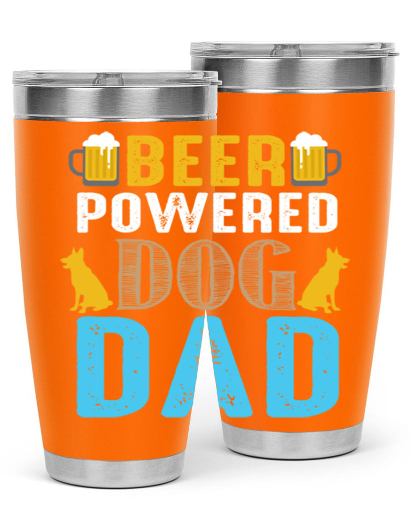 beer power dog dad 145#- beer- Tumbler