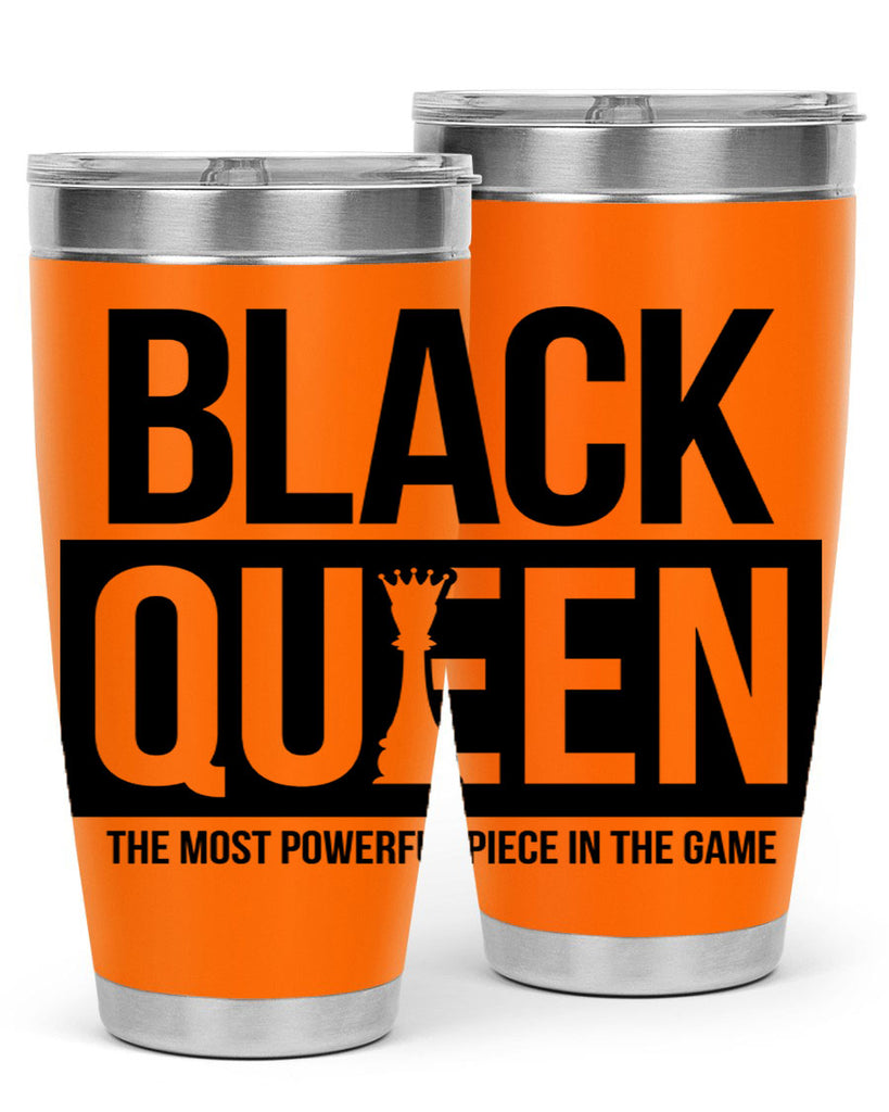 black queen chess 224#- black words phrases- Cotton Tank