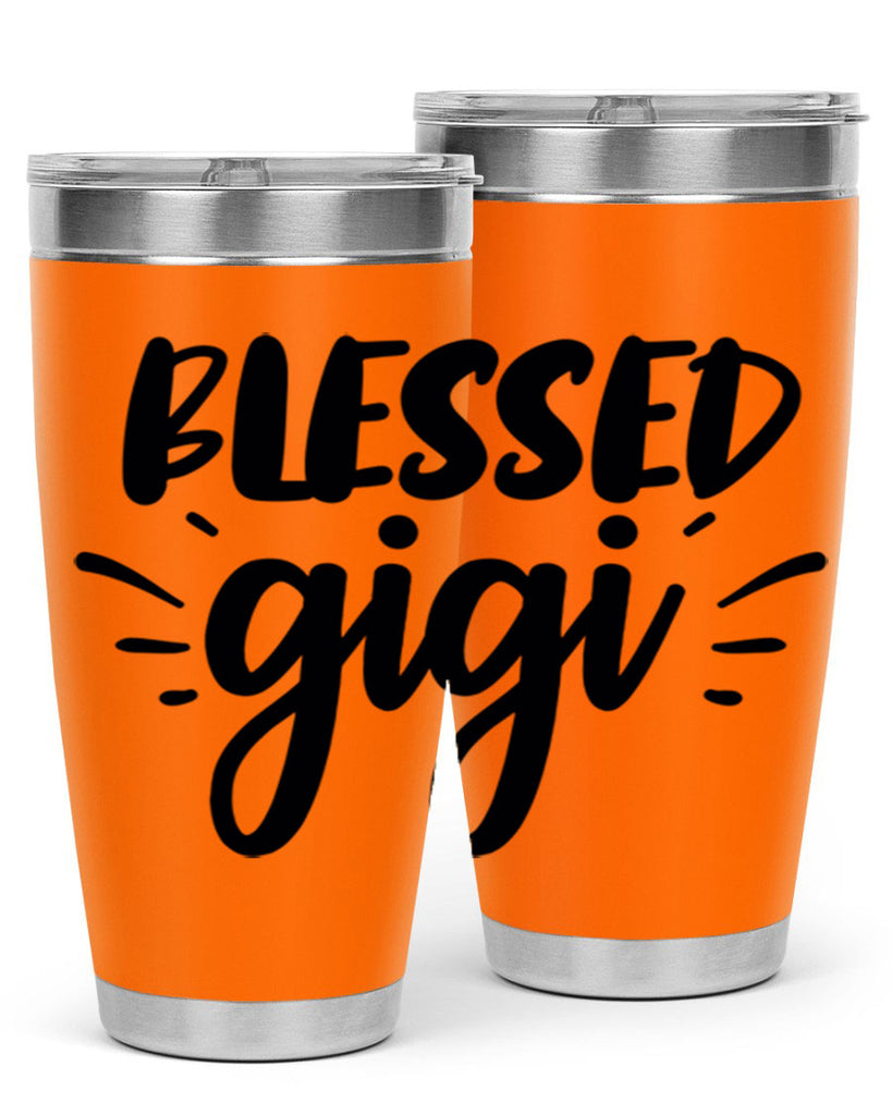 blessed gigi 64#- grandma - nana- Tumbler