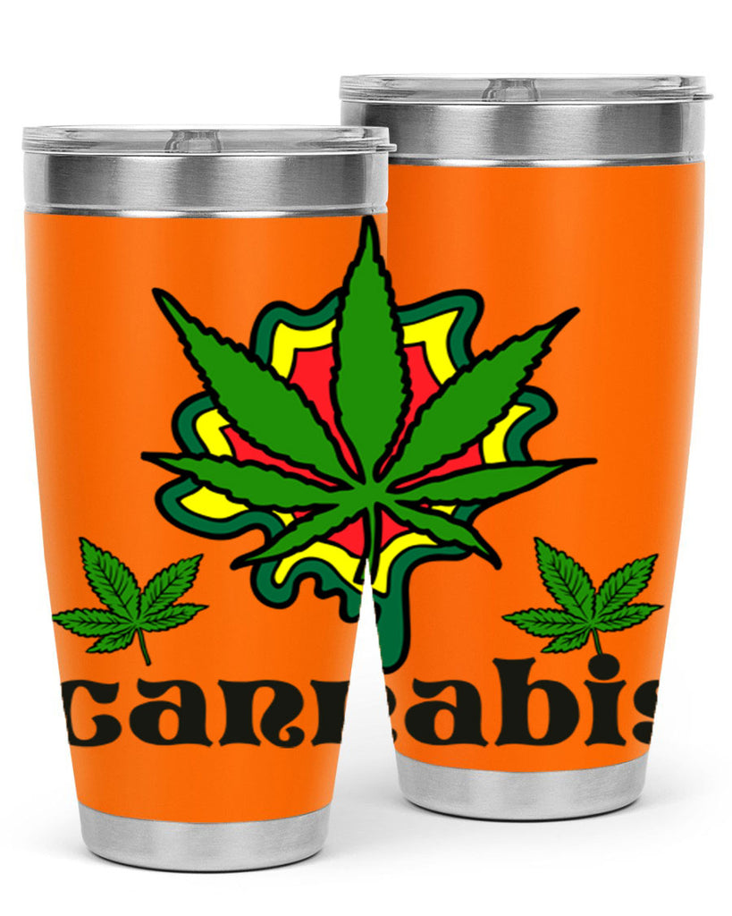 cannabis a 39#- marijuana- Tumbler