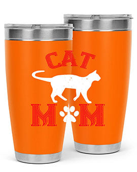 cat mom Style 35#- cat- Tumbler