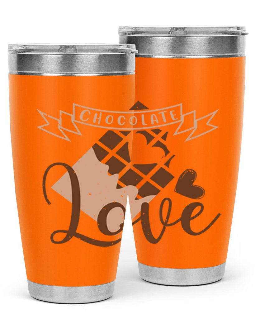 chocolate love 44#- chocolate- Tumbler