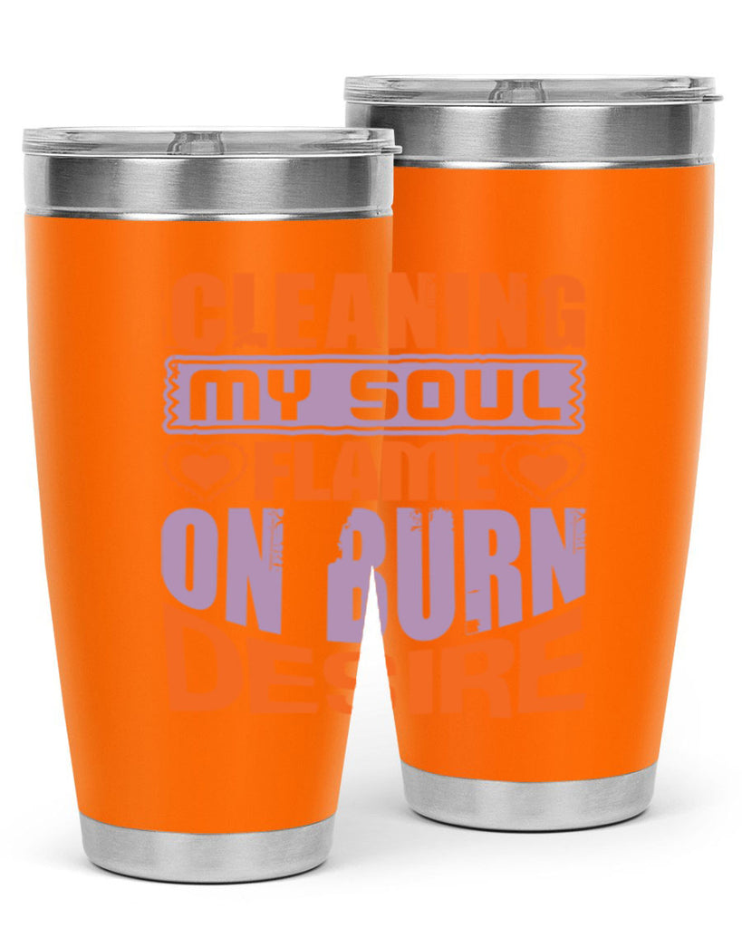 cleaning my sould flame on burn desire Style 42#- cleaner- tumbler