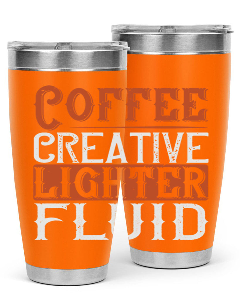 coffee creative lighter fluid 273#- coffee- Tumbler