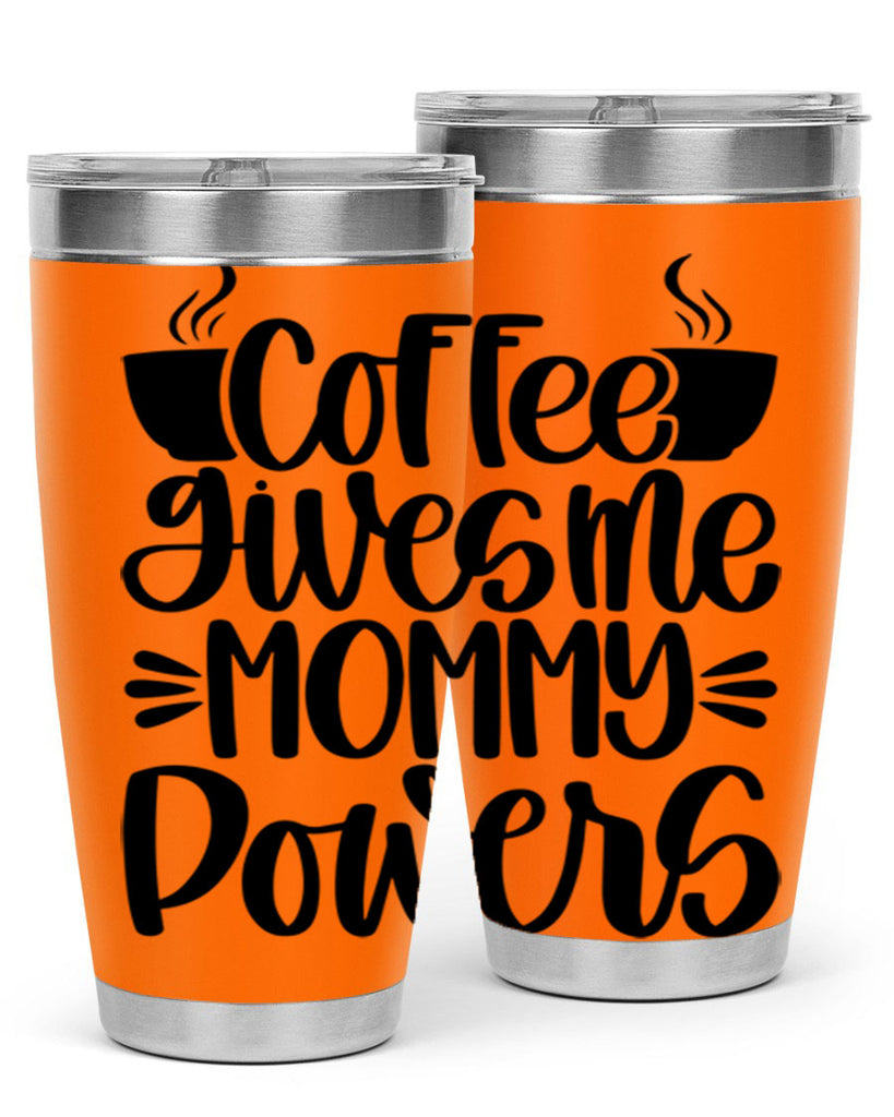 coffee gives me mommy 162#- coffee- Tumbler