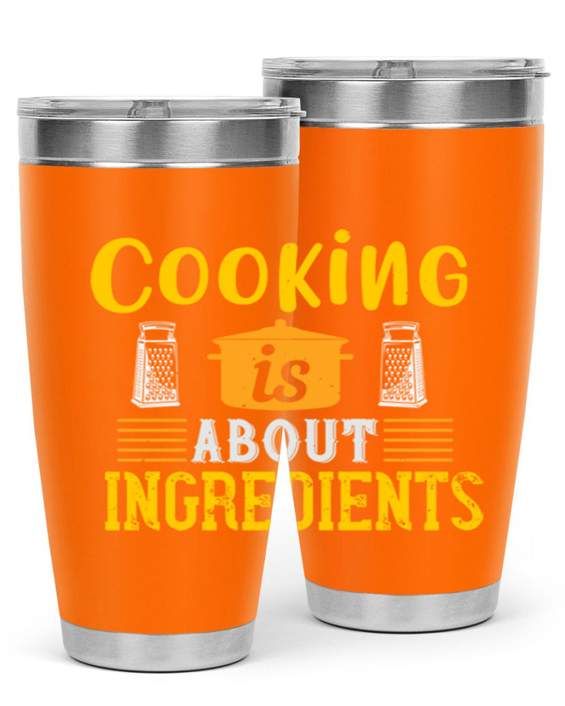 cooking is about ingredients 47#- cooking- Tumbler