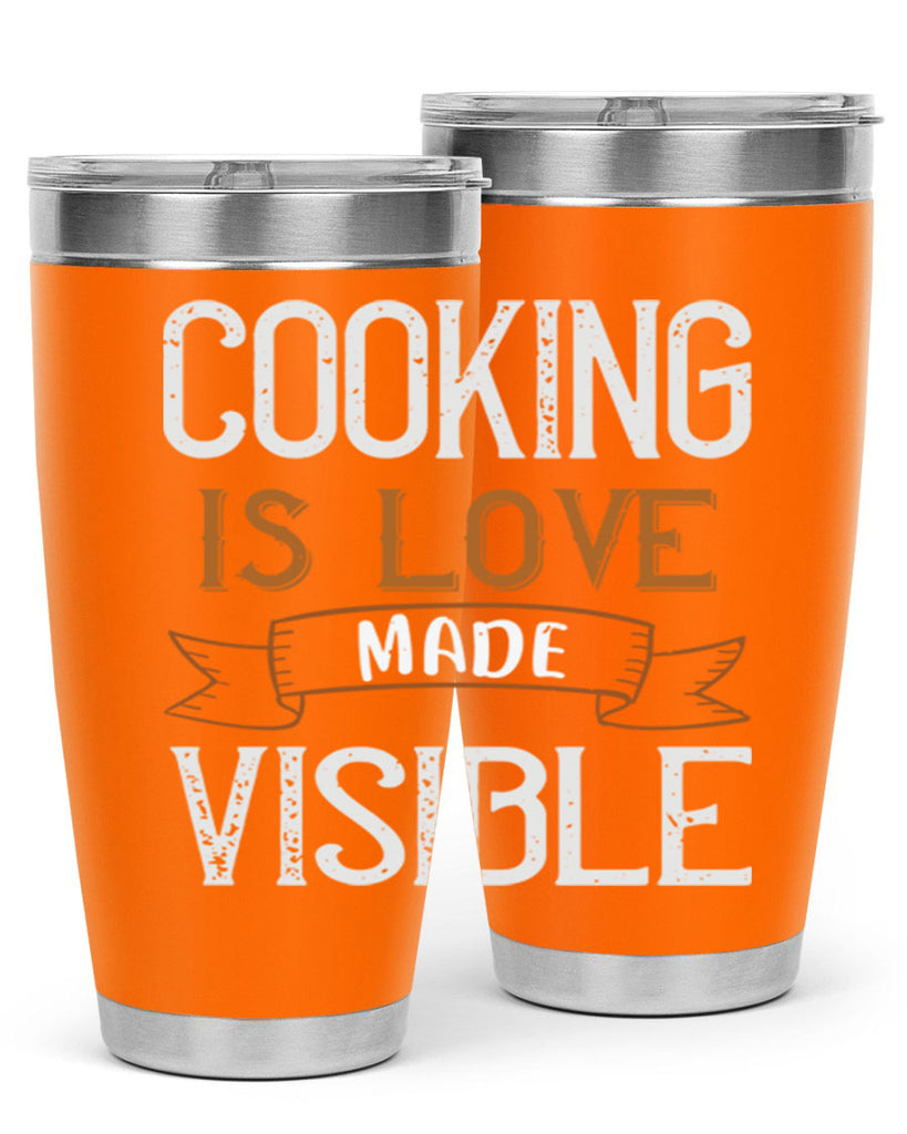 cooking is love made visible 43#- cooking- Tumbler