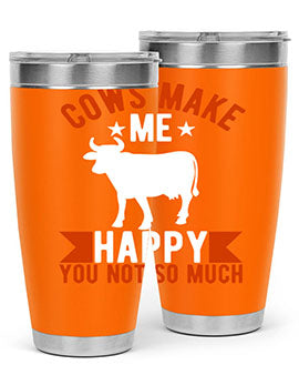 cows make me happy you not so much Style 5#- cow- Tumbler