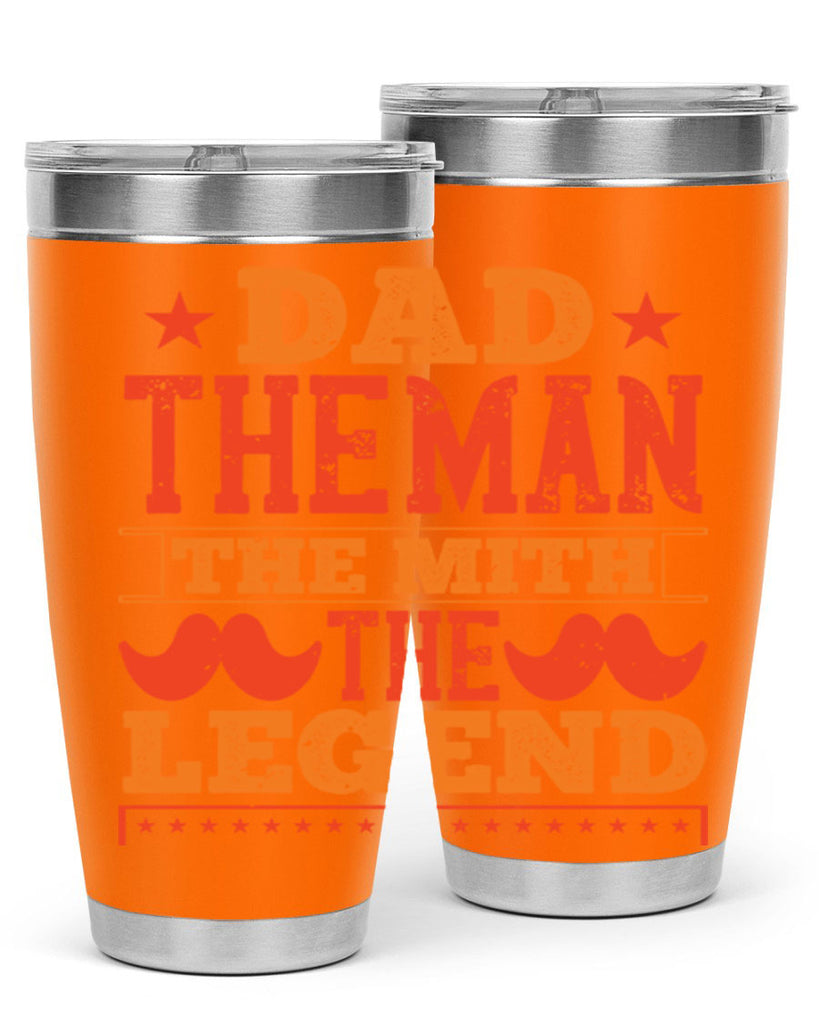 dad the man the mith the legend 262#- fathers day- Tumbler