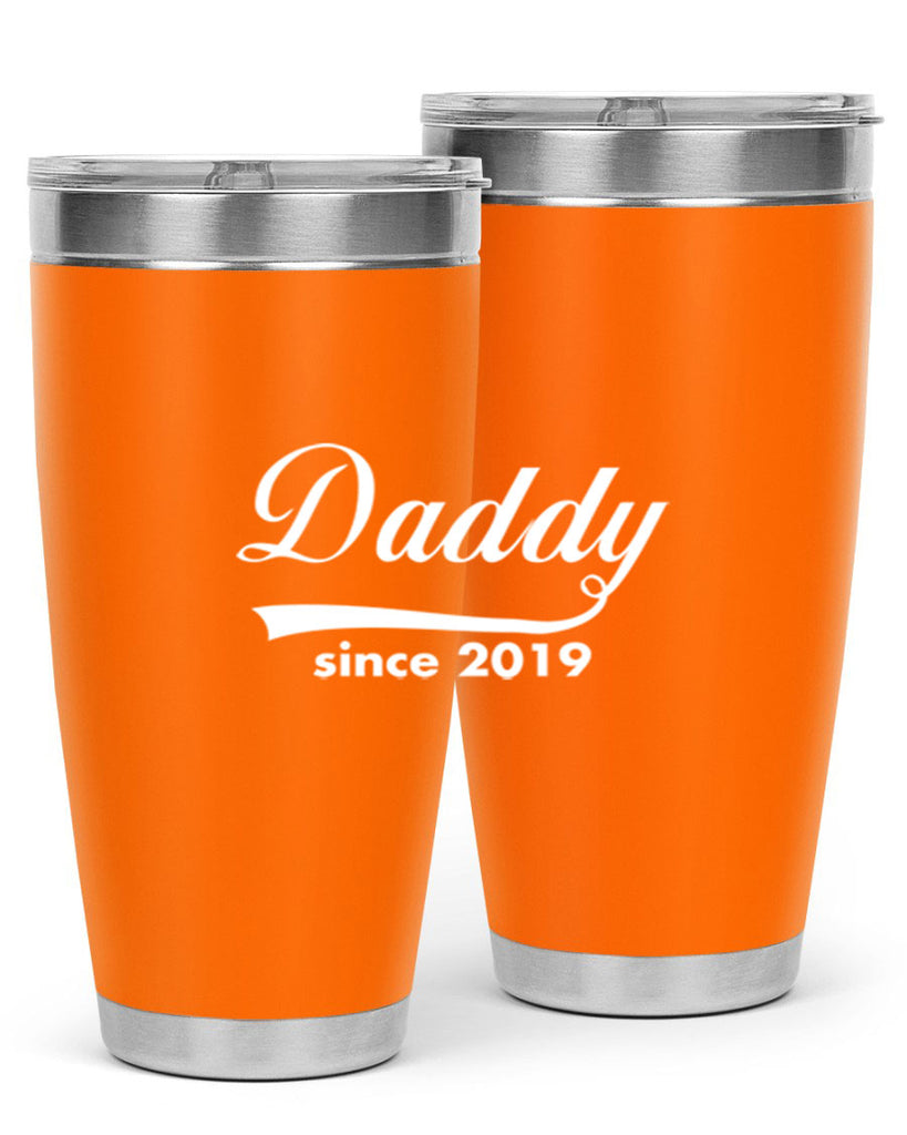 daddy since 21#- dad- Tumbler