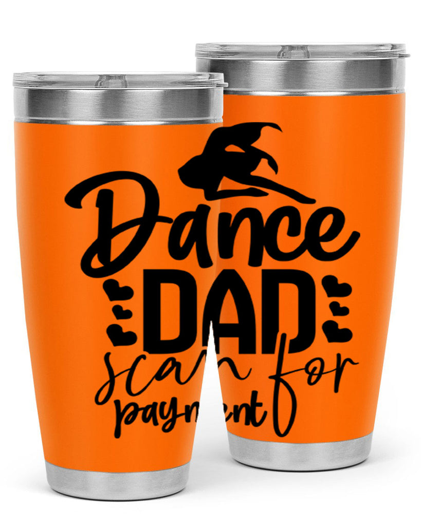 dance dad scan for payment 21#- ballet- Tumbler