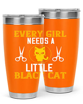 every girl needs alittle black cats Style 48#- cat- Tumbler